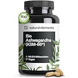 Bio-Ashwagandha - KSM-66® Premiumrohstoff (180 Kapseln mit überdurchschnittlicher Reichweite) - original indische Schlafbeere - natürlich, laborgeprüft, vegan, hochdosiert