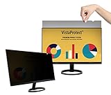 VistaProtect – Premium Blickschutzfilter & Anti-Blaulichtfilter, Privacy Filter Anti Blue Light Blickschutzfolie für Computermonitore (22' Zoll - 16:10)