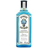 Bombay Sapphire Distilled Premium London Dry Gin, 40% Vol., 70 cl/700 ml, per Dampfinfusion hergestellt mit 10 erlesenen exotischen Botanicals, ideal für die Hausbar und als Geschenk ab 18