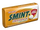 SMINT Defensive Clean Breath, Metall-Dose enthält 50 Pastillen mit Orangen-Minz Geschmack, zuckerfreie Dragees mit Zink & Vitamin C, 1 x 35g