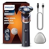 Philips Shaver Series 5000X, Elektrorasierer für Nass- und Trockenrasur, Skin Protect Technologie, flexibler 360-Grad-Scherkopf, Aufladen in 1 Std./5 Min Schnellladung (Modell X5012/00)