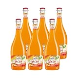 VALENSINA - Secco Multi-Frucht | Prickelnder Fruchtwein-Secco mit erfrischender Kohlensäure, perfekt als Aperitif oder Cocktail. Inhalt: 6x 0,75l und 7% vol.