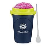 Slushy Maker Chillfactor Magic Freez | Slush Ice Becher mit Strohhalml