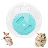 JVHLOV 14.5cm/5.71inch Leise Hamster Spielzeug Transparent, Hamster Run Ball, Laufkugel für Hamster & Mäuse, Nagerspielzeug zum Laufen, Kunststoff