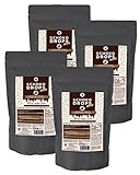 NO SUGAR SUGAR Schokodrops Minis Zartbitter mit 60% Kakao Anteil (1 kg) ohne Zuckerzusatz, gesüßt mit Erythrit und Stevia (4x 250g)