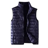 callmo Angebote Des Tages Heute Blitzangebote Herren Weste Weste Herren Outdoor Gilet Leichte Arbeitsweste Winter Herrenweste Daunenweste Arbeit Ärmellose Jacke Westen Reflektierend Übergangsjacke