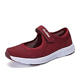 Damen Barfußschuhe Leicht Barfuß Hausschuhe Bequeme Fitnessschuhe Slip On Sneakers für Indoor & Outdoor Weich Atmungsaktiv rutschfest Frauen Athletisch Wandern Sandalen Geschlossene Zehe Sandaletten