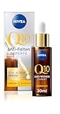 NIVEA Anti-Age Serum, Anti-Falten Serum mit Q10 mildert Falten und beugt ihrer Neuentstehung vor, straffendes Gesichtsserum mit Glycostop, Q10 Anti-Falten Experte Dual Action Serum (30 ml)