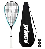 Prince Team 400 & 450 Squashschläger-Serie, inklusive kompletter Länge schützender Squashschlägerhülle & 3 Squashbälle (Team Shark 400)