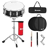 Snaredrum-Set, Anfänger, Studenten, Marschband, Snaredrum-Set mit Ständer, Drumstick-Halter, Snaredrum-Tasche, Gurt, Stummpolster, 5A Drumsticks, Schlagzeugtasten, 35,6 x 14 cm Vangoa