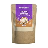 Martons Inulin Pulver | Natürlicher Chicoree | 300g Ballaststoffe Pulver | Fiber Supplement | Fibre Präbiotika Pulver | Vegan | Natural | Healthy Sweetener Inulin Kaufen Balastoffe