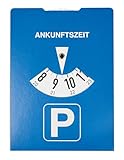 Parkscheibe aus Karton gemäß StVO für Auto, 11 x 15 cm – Umweltfreundliche Papp-Parkscheibe, strapazierfähig, langlebig, ideal für PKW, LKW, Wohnmobile – Robustes Design für den täglichen Einsatz