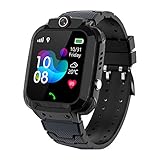 Smartwatch Kinder Telefon,GPS Armband Watch mit Zwei Wege Gespräch Intelligente Uhr Voice Chat SOS Touchscreen Musik Spiel Digitalkamera Wecker Schrittzähler Geschenk für Junge Mädchen Student