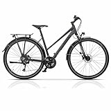 Airtracks 28 Zoll Damen Trekking Fahrrad Trail 4.0 Lady Trekkingrad 24 x Gang Shimano ACERA RD-M360 SGSL - Rahmenhöhen 45cm, 50cm, 55cm - Modell 2025 (50cm (Körpergröße 165-175cm))