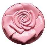 JasCherry Premium Rose Form Antihaft Silikon Backform Kuchenbackform - Kuchenform Brotbackform für Kuchen, Große Gelee, Brot, Gugelhupf, Cake #5