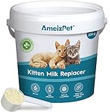 AmeizPet Aufzuchtmilch Für Katzen Junior, Kitten Milchpulver - Aufzuchtmilch Katzenbaby Katzenmilch 250g (8.8 Oz.)