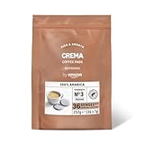 by Amazon Kaffeepads Crema 100% Arabica, Geeignet für Senseo Maschinen, Mittlere Röstung, 36 Stück, 1er-Pack