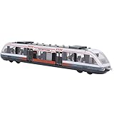 Zerodis Zug Spielzeug Simulation Metro Modell Alloy Sliding Diecast Metal Fahrzeuge Bildung kognitive Spielzeug Geburtstag 3 4 5 6 7 Jahre Kinder(weiß)