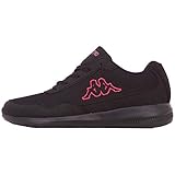 Kappa Damen Follow Oc Sneaker, 1122 Black Pink, 39 EU