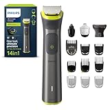 Philips Multigroom Series 7000, All-in-One-Trimmer, 14-in-1 Barttrimmer und Haarschneider für Gesicht, Kopf und Körper - ein Tool mit 21 Längeneinstellungen (0,5–16 mm) (Modell MG7930/15)