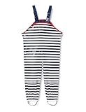 Playshoes Matschhose Regenlatzhose Ungefüttert Unisex Kinder Wind- und wasserdichte Regenhose Regenbekleidung, Maritim, 98