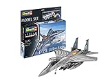 Revell 63841 1:72-Model Set F-15 E/D Strike Eagle Luftfahrt originalgetreuer Modellbausatz für Fortgeschrittene, unlackiert