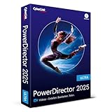 CyberLink PowerDirector 2025 Ultra | Benutzerfreundliches Videobearbeitungsprogramm für PC | Greenscreen und tausenden Effekten | Fotoshow | Heimstudio | Screen Recorder | Windows 10/11 [Box]