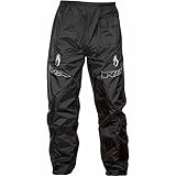 Richa Rain Warrior - Motorrad Regenhose - Überhose - Schwarz - 3XL