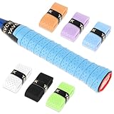 Gjinxi Griffband Anti-Rutsch Overgrip 6 StüCk Eva Schaumstoffstreifen Badminton Griffbander Selbstklebend Grip für Tennis Golfschläger Griffbänder Squash Schläge Selbstklebend(Farbe)