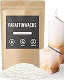 BOYUJK Paraffinwachs für Kerzen 1KG/2KG/5KG - Kerzenwachs zum Gießen, Kerzensand & Kerzenwachs Granulat für DIY Kerzenprojekte - Eigene Kerzen herstellen und nachfüllen (1kg)