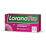 LORANO PRO 5 mg Filmtabletten 50 St – Die Power-Allergietablette