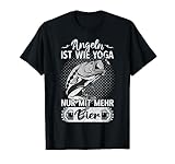 Angler Herren Lustig & Angeln Fischer Damen Fischen Fisch T-Shirt