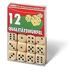 Ravensburger 27097 - 12 Würfel in Klarsichtbox, Spielzubehör, für die ganze Familie, Qualität