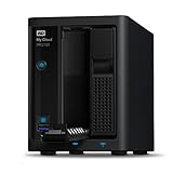 WD 8 TB My Cloud Pro PR2100 Pro Serie 2-Bay Network Attached Storage - NAS - WDBBCL0080JBK-EESN