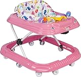 Toys Store Baby Gehwagen Gehfrei Lauflernwagen Babywalker Lauflernhilfe Alpina (Pink)