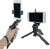 Stativ Handheld Sport Kamera Halterung Desktop Live Handy Halterung für iPhone Samsung Smartphone Zubehör GoPro