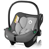 LIONELO LEMMY i-Size Baby Autositz 40-87 cm, Babyschale Gruppe 0+, Rückwärtsgerichtete Montage, 3-Punkt-Sicherheitsgurt Seitenschutz, Sitzeinlage Dri-Seat