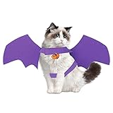 Hund Fledermaus Kostüm | Katze Halloween Fledermaus Hund Fledermaus Kostüm Welpe Kleidung - Cat Dress Up Kleidung für Halloween und Weihnachten Jildouf