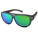 ActiveSol Design ÜBERZIEH-SONNENBRILLEN | Flieger Brille - Pilotenbrille | Damen & Herren | Auto Sonnen-Überbrille UV400 Schutz | polarisiert | Unisex | 24 Gramm leicht