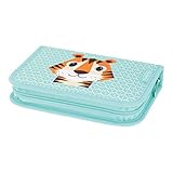 herlitz 50038251 31-teiliges Schüleretui, Cute Animals Tiger, 1 Stück