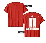 Schweiz Sauf Trikot Herren Mag Schnäpsli Saufnamen T-Shirt