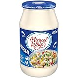 Miracel Whip Original 1 x 500 ml I Salatcreme I 23% Fettgehalt I Glutenfrei I Laktosefrei I mit Eiern aus Freilandhaltung I für Nudelsalat oder Kartoffelsalat