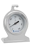 Lantelme Backofenthermometer bis 300°C Grad Edelstahl Rostfrei zum Aufhängen und hinstellen für Ofen Backofen Thermometer Analog 5843