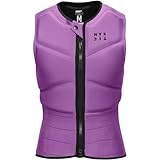 Mystic Womens Star Front Zip Impact Vest 35005.23023 - Sunset Purple Size - L