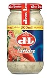 D&L Sauce Tartare - 1x 300ml Glas - traditionell französische Soße, cremig-würzig im Geschmack von Devos & Lemmens, zu Pommes, Chips, Pommes, Fish, Fish & Chips und Fleischgerichten