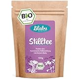 Lilabu Stilltee Bio 100g - 100% Bio Zutaten ohne Zusätze - reines Naturprodukt nach altem Hebammenrezept - abgefüllt und kontrolliert in Deutschland - Biotiva