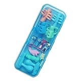 NUOBESTY 1 Schachtel Hält Einen Stift Lernen Bleistift Für Kinder Schreibhilfe Schreibtrainingshilfe Handschrifthilfe Für Kinderhandschrift Blue Umweltfreundlicher Weichgummi Aus Kunststoff