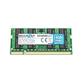 BRAINZAP 4GB DDR2 RAM SO-DIMM PC2-5300S 2Rx8 667 MHz 1.8V CL6 Notebook Laptop Arbeitsspeicher