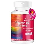 Vitamin B6 22,5mg - 400 Tabletten ! JAHRES-VORRAT ! vegan - Großpackung | Vitamintrend®