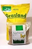 HEGA Grasland Rasensamen Grassamen Sport und Spielrasen (10 kg (1x 10 kg))